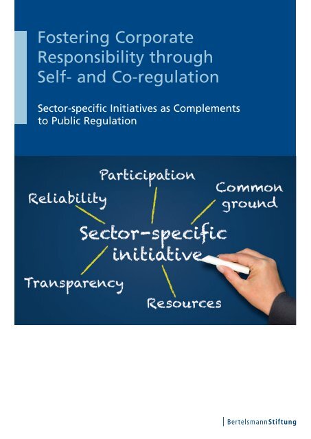 Fostering Corporate Responsibility through Self- and Co-regulation