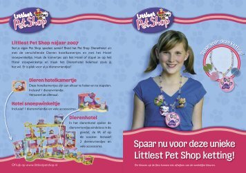 Spaar nu voor deze unieke Littlest Pet Shop ketting! - Hasbro