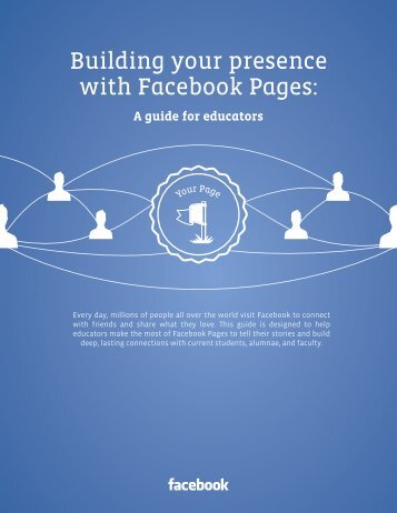 Building your presence with Facebook Pages: