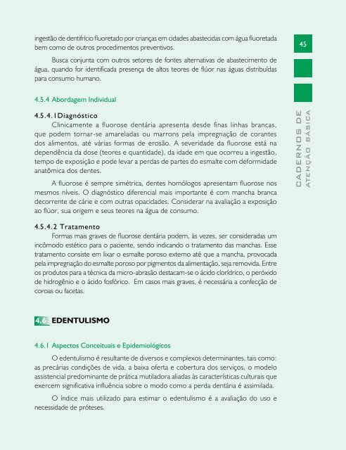 Caderno de Atenção Básica - nº 17 - Saúde Bucal - BVS Ministério ...