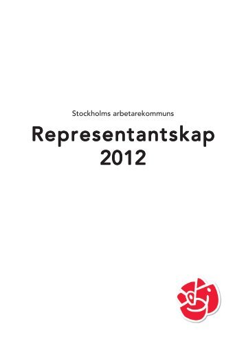 Representanskapsombud 2012-2013 (PDF) - Socialdemokraterna