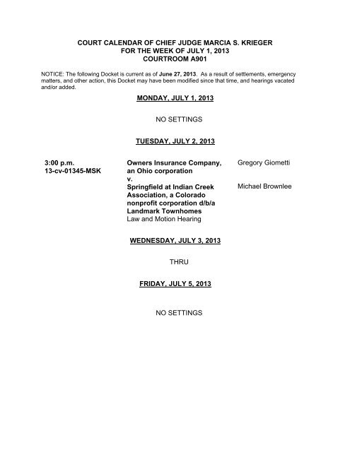 court-calendar-of-chief-judge-marcia-s-krieger-for-the-week-of-july-1