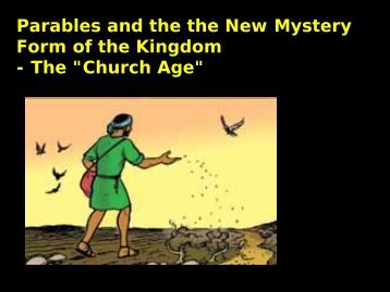 PDF/Kingdom Parables.pd - Congregation Yeshuat Yisrael