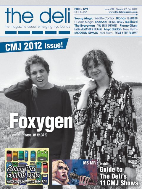 CMJ 2012 Issue! - The Deli