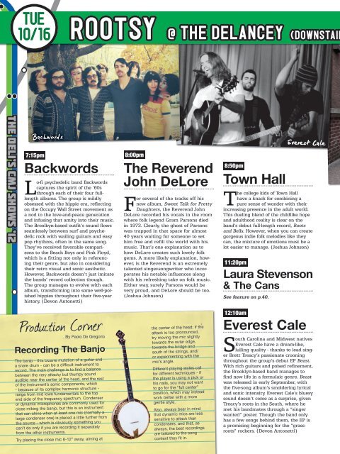 CMJ 2012 Issue! - The Deli