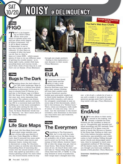 CMJ 2012 Issue! - The Deli