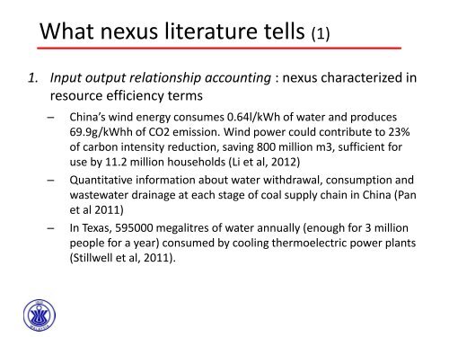 Water-Energy-Food Security Nexus - ISIS Malaysia