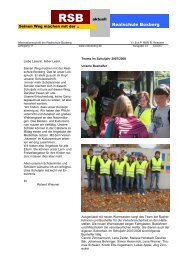 Ausgabe 23 10/2007 - Realschule Boxberg