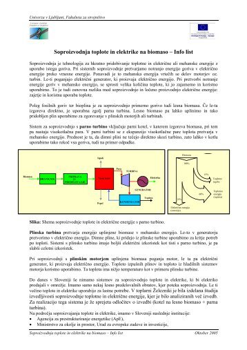 Kogeneracija na biomaso - RES-e-Regions