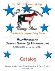 Jersey - All-American Dairy Show