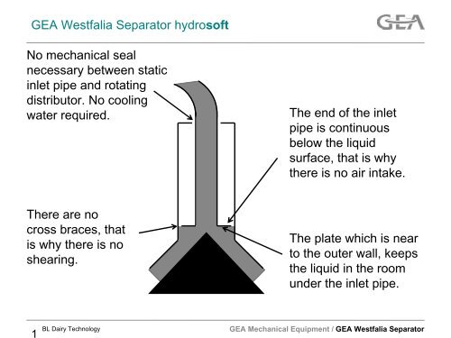 cold milk skimming separator