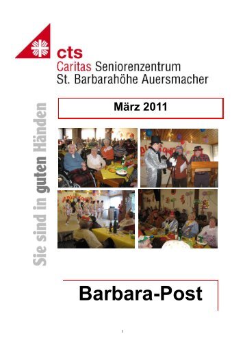 HZ St. B. MÃ¤rz 2011 neu.pub - Caritas Seniorenzentrum St ...