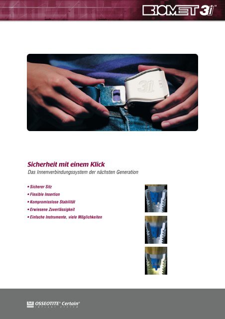 Das Certain Â® Implantat System - BIOMET 3i Allbiomet3i.at