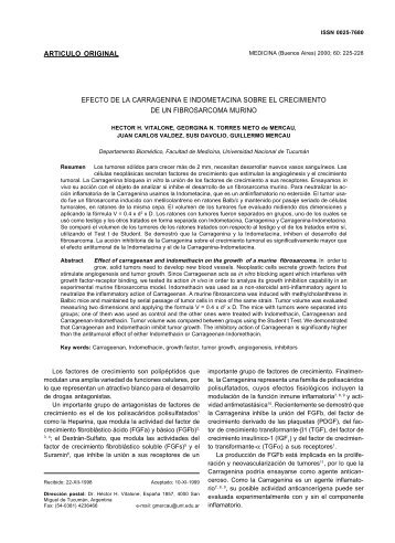 efecto de la carragenina e indometacina sobre el c... - ResearchGate