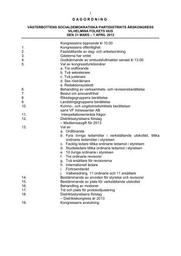 VerksamhetsberÃ¤ttelse - Socialdemokraterna