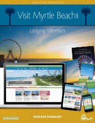 Lodging Members Packaging - Myrtle Beach Area Chamber of ...