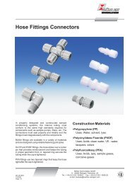 Datasheet Hose Fittings