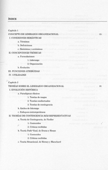 CapÃ­tulo 1 CONCEPTO DE LIDERAZGO ORGANIZACIONAL 1 ...