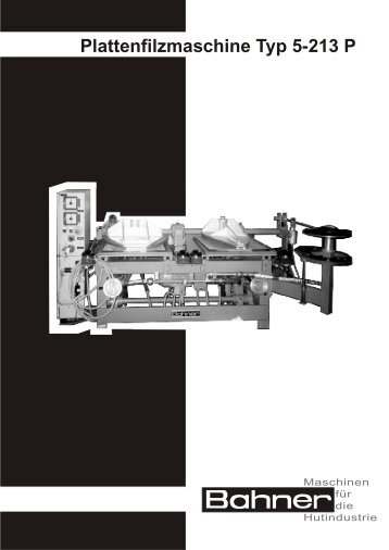 Technische Daten - Bahner Maschinenhandels GmbH