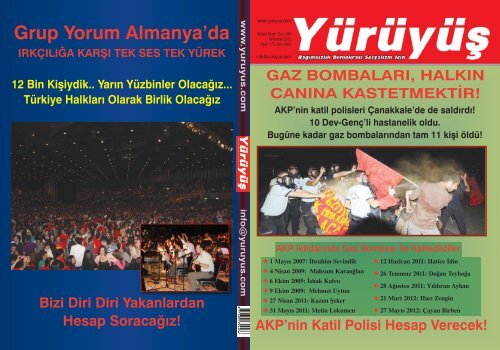 Grup Yorum Almanya Da Yuruyus