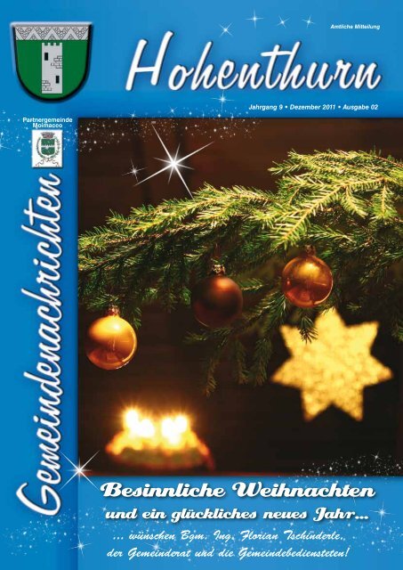 Besinnliche Weihnachten - Gemeinde Hohenthurn