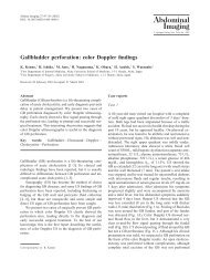 Gallbladder perforation