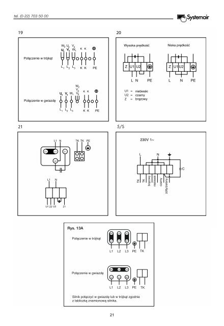 Dokumentacja techniczna - Systemair