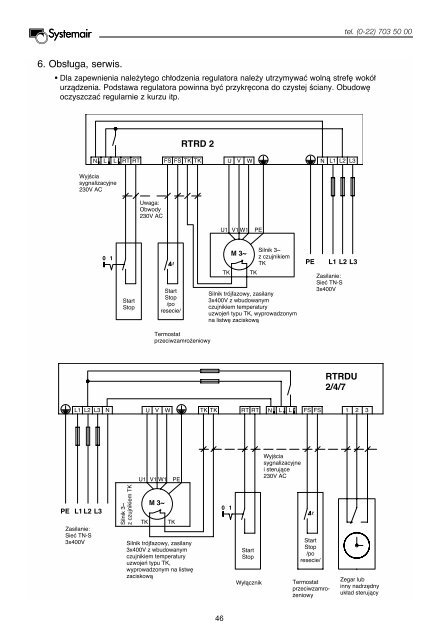 Dokumentacja techniczna - Systemair