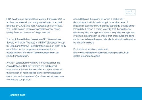 Quality Report 2012 - The Lister Hospital