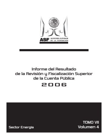 Volumen 4 - Auditoría Superior de la Federación