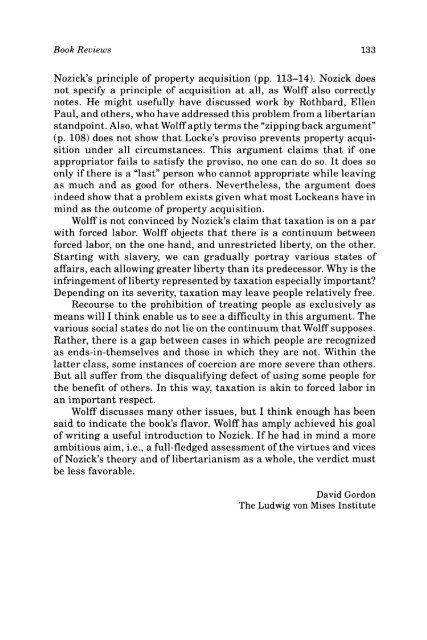 Review of Austrian Economics - The Ludwig von Mises Institute