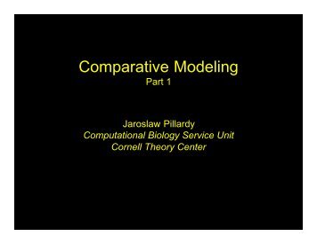 MODELLER - Computational Biology Service Unit (CBSU)