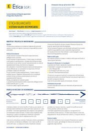 KIID - Etica Bilanciato - Etica SGR