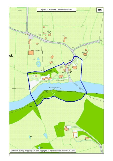 Conservation Area Assessments Erbistock - PDF format 4.4Mb