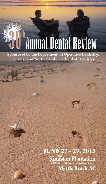 Annual Dental Review - UNC School of Dentistry - University of ...
