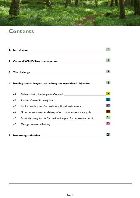 2. Cornwall Wildlife Trust - an overview