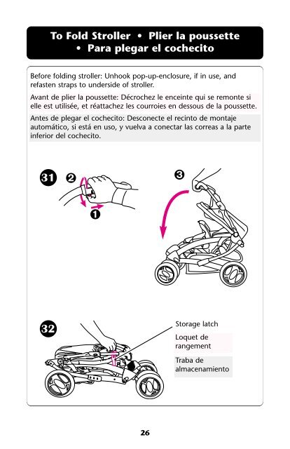 owner's manual manuel d'utilisateur manual del propietario - Graco