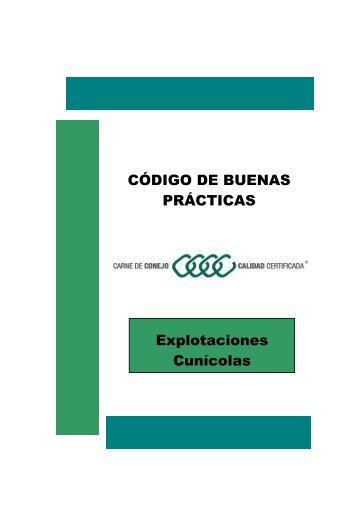 CÓDIGO DE BUENAS PRÁCTICAS Explotaciones ... - RuralCat