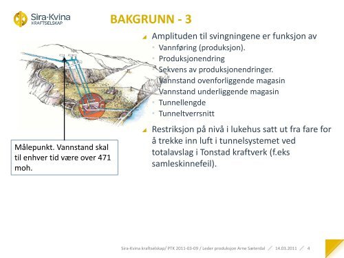 vannvegsvern og overordnet regulator i tonstad ... - Energi Norge