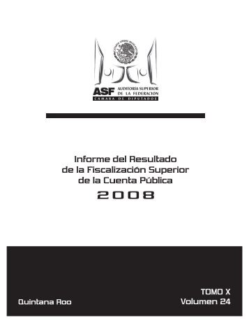 Informe del Resultado de la Fiscalización Superior de la Cuenta ...