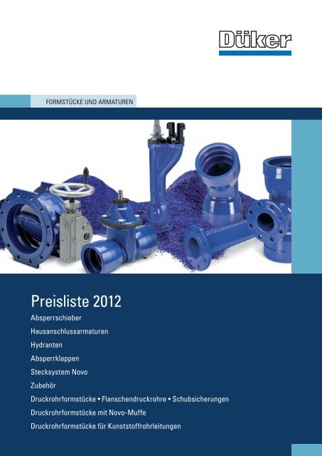 Preisliste 2012