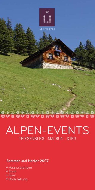 Alpen-events - Liechtenstein Tourismus