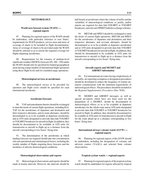 Asia and Pacific Regions AIR NAVIGATION PLAN - ICAO Public Maps