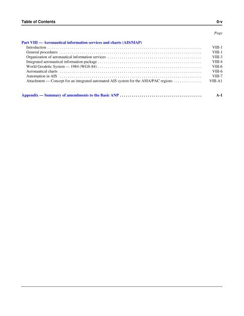 Asia and Pacific Regions AIR NAVIGATION PLAN - ICAO Public Maps