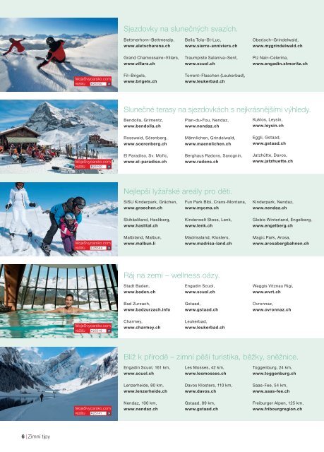 Brožura ke stažení ve formátu PDF (9,3 MB) - Moje Švýcarsko.com