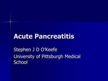 TPN and Acute Pancreatitis