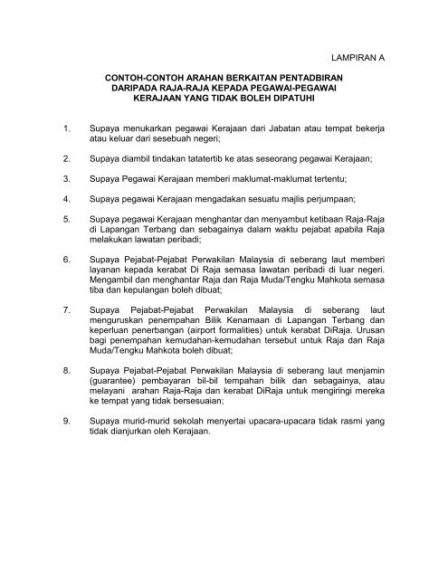 Contoh Surat Rasmi Kepada Perdana Menteri - Contoh Trim