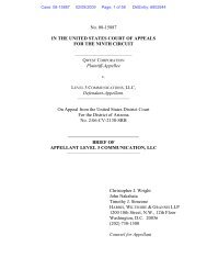 Ninth Circuit Brief of Level 3 Communications, LLC, in Qwest Corp. v ...