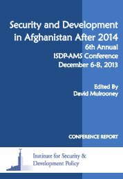 2014-mulrooney-security-and-development-in-afghanistan-after-2014-conference-report