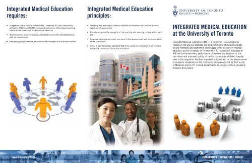 (OIME) FF - Post Graduate Medical Education University of Toronto
